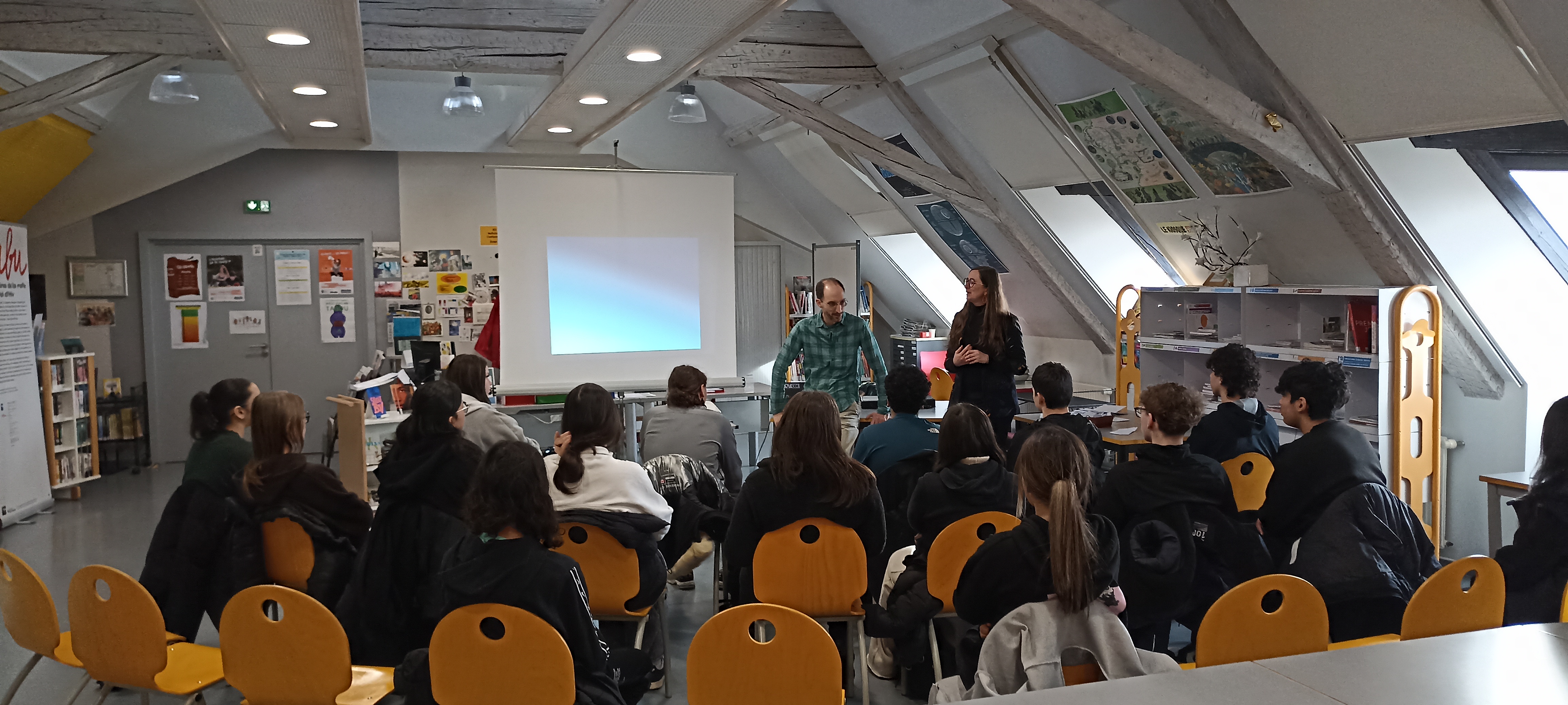 Les élèves d’Ambition Voie Pro ont rencontré Gaël Aymon